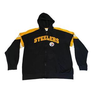 NFL Steelers Black and Yellow Hoodie